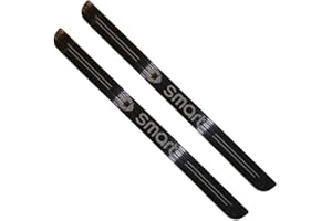 FUNIUR 2 Stück Auto Einstiegsleisten für Smart 451 453 Fortwo, Edelstahl Türschweller Protector Scheuerschutz, Auto Kratzer Abriebschutz Trittplatten Zierleiste, Autozubehör