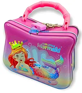 FunBlast Piggy Bank ? Mermaid Coin Box for Kids, Boys, Girls, Piggy Bank for Kids, Money Box for Kids, Birthday Return Gift (Random Color)