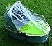 Koodee Raincover to Fit Icandy Peach Carrycot for Newborn (Transparent)