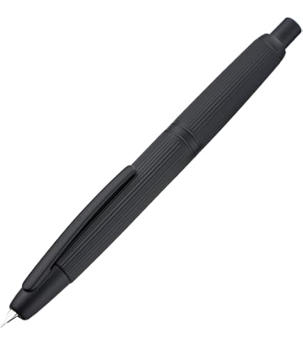 Pluma Estilográfica Pilot Capless Decimo, Laca, Negro, FK-1500D-RH