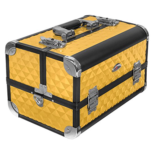 Beauty Case 21 Liter Kosmetikkoffer Spiegelkoffer 4 Fächer – Farbauswahl - 2