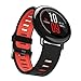Produktbild Armband für Xiaomi Huami Amazfit, FNKDOR Silikon Band Ersatzarmband Uhrenarmband für Xiaomi Huami Amazfit Sports Bluetooth Smart Watch (Rot)