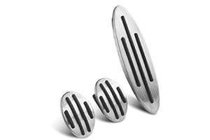 MAIMOCCY No Drill Gas Brake Clutch Pedal Cover Compatible with Mini Cooper Interior Parts MT (Fit F55, F56, F57, R52, R53, R55, R56, R57, R58, R59, etc)