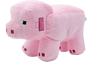 SFODTN Minecraft Plush Toys Dolls Cute Plushies Dolls Toy Children's Doll,Pig characters Cartoon Birthday for Rag Doll Children's Toy, Soft Cute Stuffed Doll Game Figurine Plush Gift For Children, Party Gift
