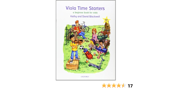 Viola Time Starters Cd A Beginner Book For Viola Amazon Co Uk Blackwell Kathy Blackwell David Books