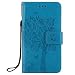 Produktbild Nancen Tasche Hülle für Nokia Microsoft Lumia 550 (4,7 Zoll) Flip Schutzhülle Zubehör Lederhülle mit Silikon Back Cover PU Leder Handytasche im Bookstyle Stand Funktion Kartenfächer Magnet Etui Schale