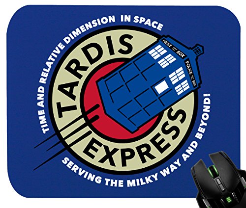 Preisvergleich Produktbild Touchlines - Tardis Express Mauspad für Gaming und Grafikdesign 230x190x5mm Royal