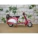 Produktbild Gr Modell Scooter Eisen Blech 17cm Oldtimer Motorroller Roller Deko Dept Retro Stil