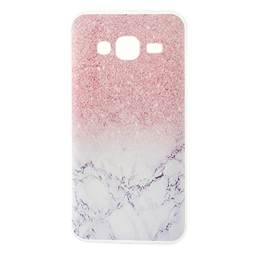 Galaxy J3 2016 Hülle Rosa Schleife® J310 Crystal Transparente Weiche Silikon Schutzhülle Handyhülle mit Indische Sonne Mandala Löwenzahn Traumfänger Muster Design für Samsung Galaxy J3 2016 - 2