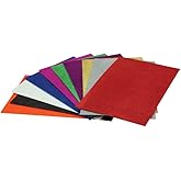 Lino Eva 20 x 30 cm 10 Renk 2 mm Simli, Yapışkanlı