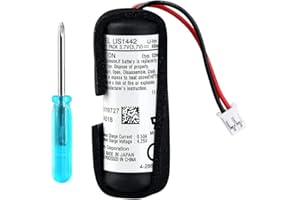 OSTENT 490mAh Lithium Ionen Akku Pack wiederaufladbar Lithium-Ionen-Ersatz für Sony PS3 Move PS4 VR Navigation Controller