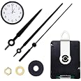 Mouvement Radio-Piloté DCF Horloge Murale - Kit Complet Aiguilles + Mouvement Silencieux Quartz Pour DIY