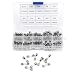 Produktbild FORTAG 100 Stück 5x20mm Feinsicherung Glassicherung Glasrohr assortierte Kit Amp 0.2A-15A mit Box