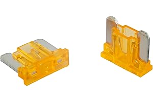 SeKi Lot de 5 mini fusibles plats LP Low Profile 5 A Marron clair 58 V/DC Pour bateau, remorque, camion, caravane