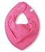 Pippi - Baby Girl's Triangular Scarf/Bib - Set of 4 - Pink
