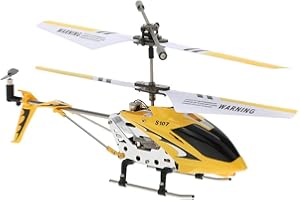 Syma-S107G Helicóptero con giroscopio, Color Amarillo (5091), unisex-adulto