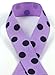 Produktbild Schiff Bänder 5/8 Polyester Aspirin Polka Dot Grosgrain 100-Yard Dark Orchid/Black