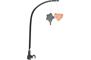 hauck Arche Eveil Bebe pour Siège Bébé Highchair Bouncer (Non Compatible avec Autres Modèles), Mobile pour Motricité, avec Effet Couinement et Hochet, Réglable, Fixation Facile - Ourson