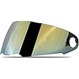 Steelbird Helmet Visor Compatible for All SBA-1 Model Helmets (Chrome Gold)