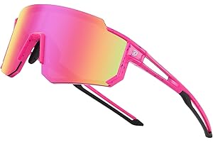 DUCO Polarizzato Gioventù Sport Ciclismo Ombra Luce Montatura UV400 Bambino Ragazzi Ragazze Baseball Occhiali da Sole 8-16 Anni DK310