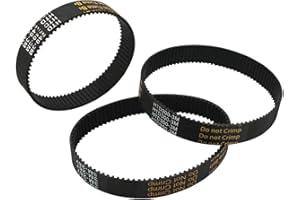 FONLAND HTD 225-3M-15 Correas de distribución de caucho Correa de transmisión dentada de circuito cerrado síncrono, 225mm de longitud, 3mm de paso, 15mm de ancho