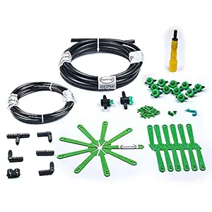 Pepper Agro M-DripKit Drip Irrigation Garden Watering Plants Drip Kit (10 Plants)