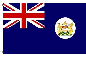 FlagSuperstore Hong Kong Old Flag - 5 x 3 FT - New 100% Polyester with Eyelets