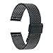 Produktbild TRUMiRR 22mm Uhrenarmband Milanese Edelstahl-Band für Samsung Gear 2 R380 R381 R382, Gear S3 Classic Frontier, Moto 360 2 46mm, Asus ZenWatch 1 2 Herren, Pebble Zeit, LG Urbane W150