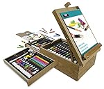 Royal & Langnickel REA6000 Set chevalet d'artiste multi-usage 104 pièces