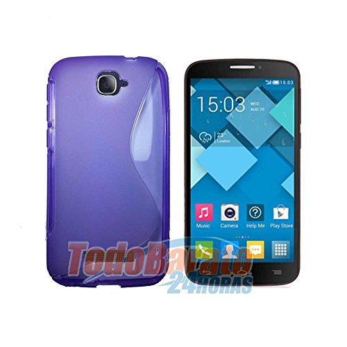 Funda s line sline MORADA Alcatel One Touch Pop C7