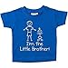 I'm The Little Brother Blue Tshirt Baby Toddler Kids Available in Sizes 0-6 Months to 14-15 Years New Baby Sister Gift