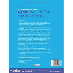 Campus Deutsch - Hören und Mitschreiben: Campus Deutsch, Horen Und Mitschr