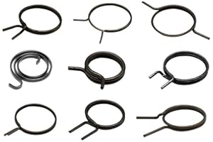 EAWFGTUW Zuverlässige Türgriff-Ersatzfedern, 5 Stück Spiral-Torsion für schlaffe Griffe (FMTB-MSNH-E)