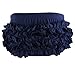 Wennikids Baby Girl's Cotton Shorts and Diaper Cover Bloomers Medium Navy Blue