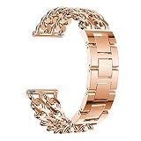 Die besten Geschenke des Valentinsgrußes !!! Beisoug Luxus empfindlicher Edelstahl-Armband-Bügel für Samsung-Galaxie-Uhr 46mm