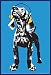 Produktbild Keith Kimberlin - Weimaraner Pop Art - Hunde Welpen Poster Plakat - Größe 61x91,5 cm + Wechselrahmen der Marke Shinsuke® Maxi aus Kunststoff Blau - mit Acrylglas-Scheibe.