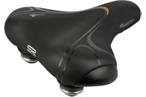 Selle Royal Adult Gel Elastomer P Touring Saddle, Black, One Size