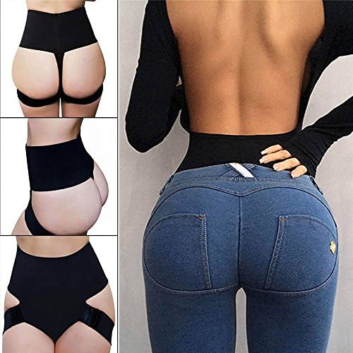 lcx Women Butt Lift Booster Booty Lifter Panty Tummy Control Enhancer Body Shaper (L)