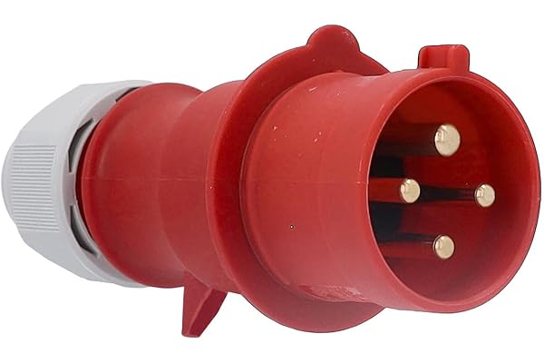 as - Schwabe Fiche CEE 400V, 32A, 4 Broches IP44 Industrie, Chantiers | 60572