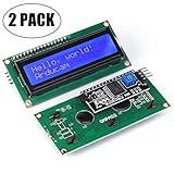 Default Address: 0x27 for PCF8574T chip; 0x3F for PCF8574AT chip; please check which chip you have on i2c interface. (Before you upload the code to the control board, please download the LiquidCrystal_I2C library)