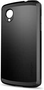 Spigen Slim Armor Cover Case for Nexus 5 - Smooth Black