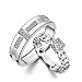 19 Likes Silver Metal Couple Ring For Men & Women RS.499.00