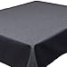 Produktbild VH, ca 130x220 cm eckige Tischdecke m. Lotuseffekt, wasser. und fleckabweisend, schwarz/antrazit