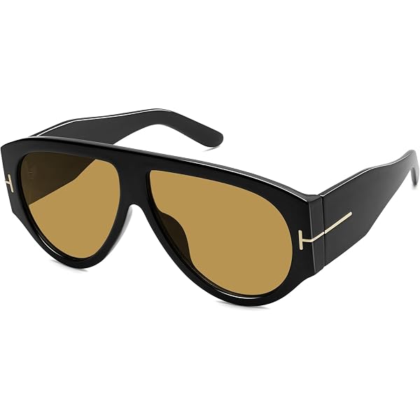 YAMEIZE Vintage Pilot Sonnenbrille – Oversized UV400 Schutz Für Damen & Herren, 70er Jahre Stil