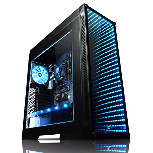 VIBOX Nebula GSR560-16 Gaming PC Ordenador de sobremesa con Cup  n de Juego  3 9GHz AMD Ryzen Quad-Core Procesador  Gr  ficos Radeon Vega Integrados  16GB DDR4 RAM  1TB HDD  Ning  n Sistema operativo 