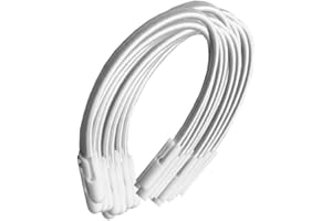 PISCIHOGAR VIDA PARA TU HOGAR PisciHogar Tensores Gomas elásticas para Lona o cobertor de Invierno de Piscina. Regulables. Pack de: (18 Uds)