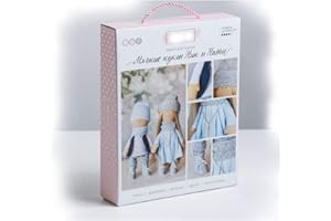 GMMH Nähset Bastelset zum Selbermachen Puppen (Nik und NATI)