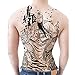 Produktbild tzxdbh 2Pcs-Full zurück Tattoo Aufkleber Ma Wangye Ghost God Männer und Frauen wasserdicht langlebig Simulation Tattoo Tattoo Aufkleber gemalt 2Pcs-4