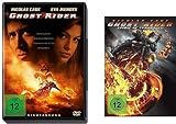 Ghost Rider & Ghost Rider: Spirit of Vengeance im Set - Deutsche Originalware [2 DVDs] - Eva Mendes, Wes Bentley, Sam Elliott, Donal Logue, Ciar�n Hinds, Fergus Riordan, Violante Placido, Anthony Head Nicolas Cage