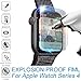 Produktbild Apple Watch Series 4 Explosionssichere Membran, TPulling 2/5 Stück Explosionsgeschützte TPU Displayschutzfolie Gurad Film für Apple Watch Uhr Series 4 (40/44mm) (2, 44mm)